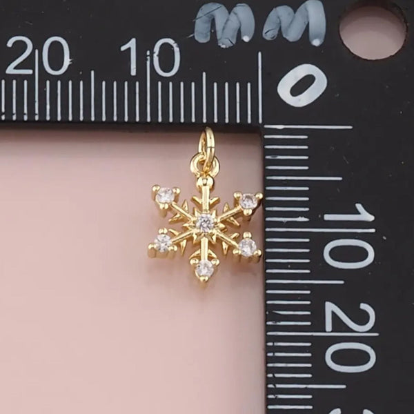 Jessi's CZ Snowflake Charm