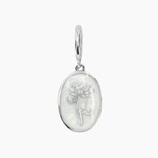 Birth Flower Charm (Silver)