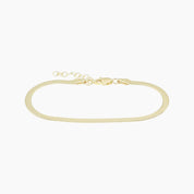 Eros Milano Bracelet Gold Hera 4mm Herringbone Bracelet (Gold)
