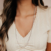 Eros Milano Necklaces 30"Silver Valente Unisex Curb Chain (Silver)