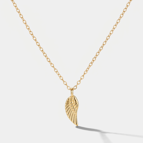 Angel Wing Adjustable Necklalce (Gold)