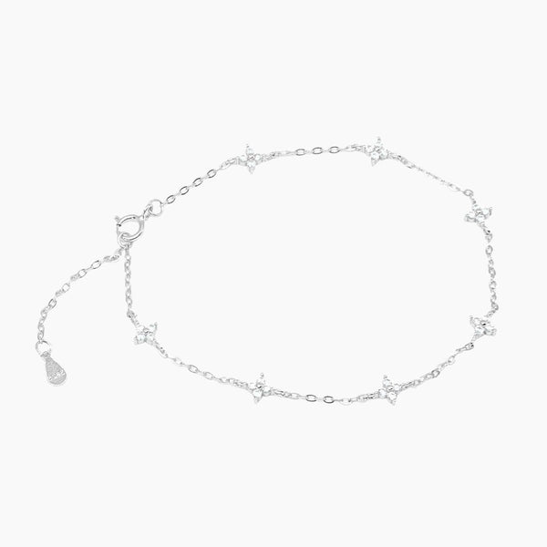 Grace Blooms Bracelet Nova CZ Bracelet (Silver)