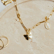 Grace Blooms Charm Butterfly Charm (Gold)