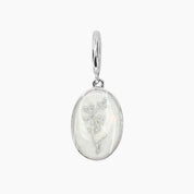 Grace Blooms Charm December - Holly Birth Flower Charm (Silver)