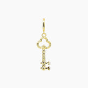 Grace Blooms Charm Gold Key Charm (Gold)