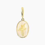 Grace Blooms Charm July - Lotus Birth Flower Charm (Gold)