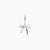 Grace Blooms Charm Silver Bow Charm (Silver)