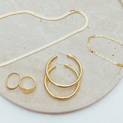 Grace Blooms Earrings Gold Ella Earrings Large (Gold)