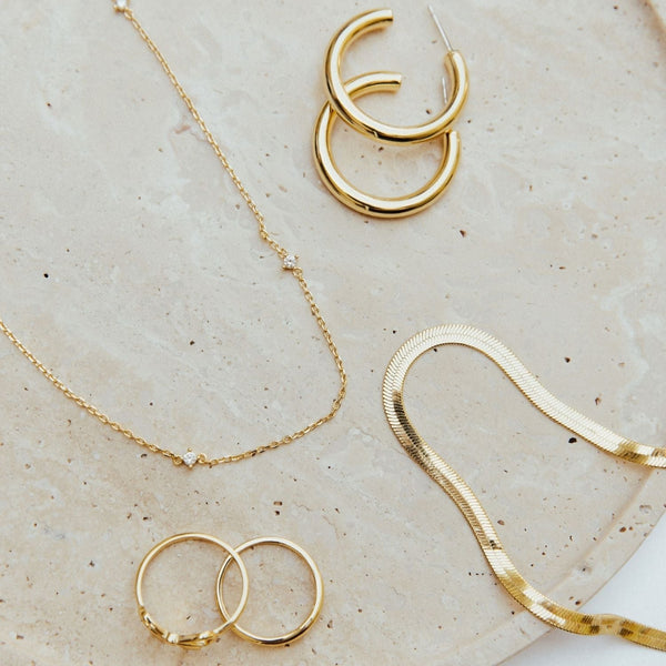 Grace Blooms Necklace Gold Christina Necklace (Gold)