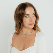 Grace Blooms Necklace Silver Harlow Necklace (Silver)