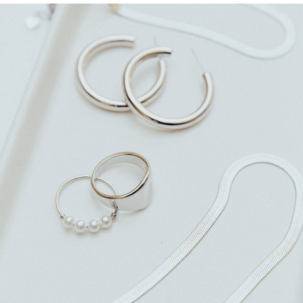 Grace Blooms Rings Meg Ring (Silver)