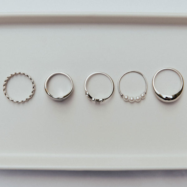 Grace Blooms Rings Meg Ring (Silver)