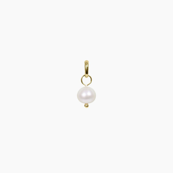 Masami Pearls Pendants Gold Freshwater Pearl Pendant Charm (Gold)