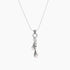 Ocean Collection Necklaces Bali Detail Freshwater Pearl Drop Necklace in Sterling Silver