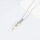 Ocean Collection Necklaces Freshwater Pearl Multi-Drop Necklace