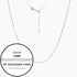 Roma Italian Adjustables Necklaces Italian Giana Curb Adjustable Chain