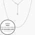 Roma Italian Adjustables Necklaces Silver 20" Italian Sterling Silver Milano Twist Adjustable Chain