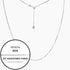 Roma Italian Adjustables Necklaces Silver 24" Italian Venezia Box Adjustable Chain (Silver)