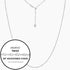 Roma Italian Adjustables Necklaces Silver 30" Italian Sterling Silver Milano Twist Adjustable Chain