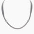 Roma Private Collection Necklaces Silver Private Collection Popcorn Detail Necklace with Rhodium Overlay