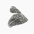 Roma Silver Collection Rings Sterling Silver Wrapped Leaf Ring with Gold Accent
