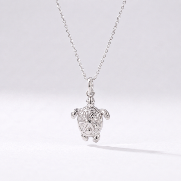 Sea Turtle Charm (Silver)