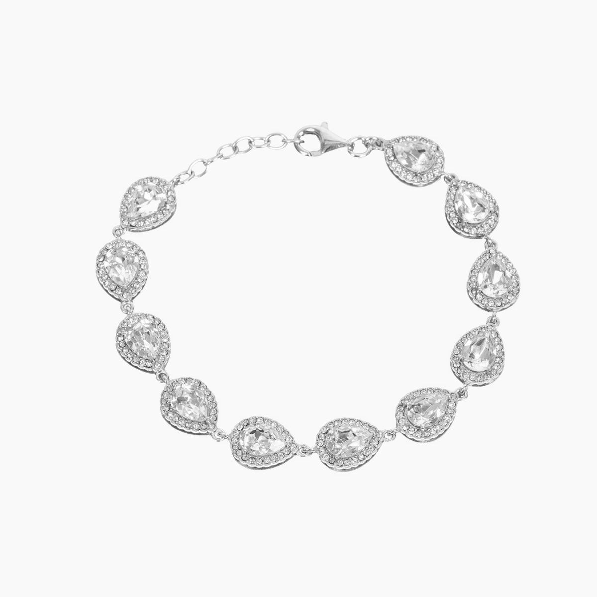 Swarovski Crystal Teardrop Bracelet
