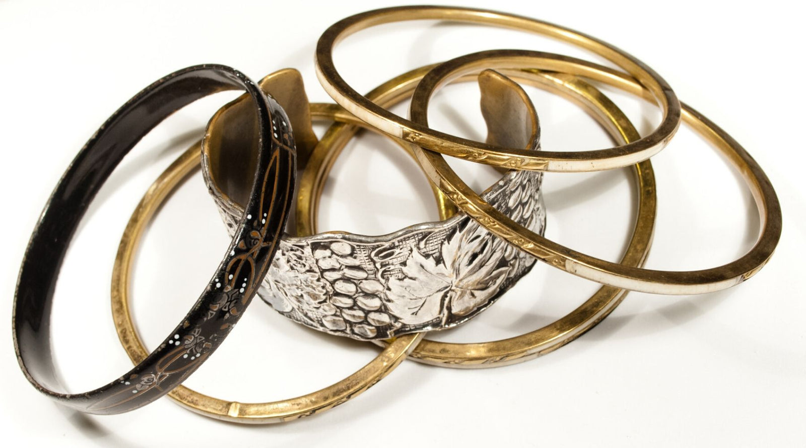 Hammered brass discount jewelry