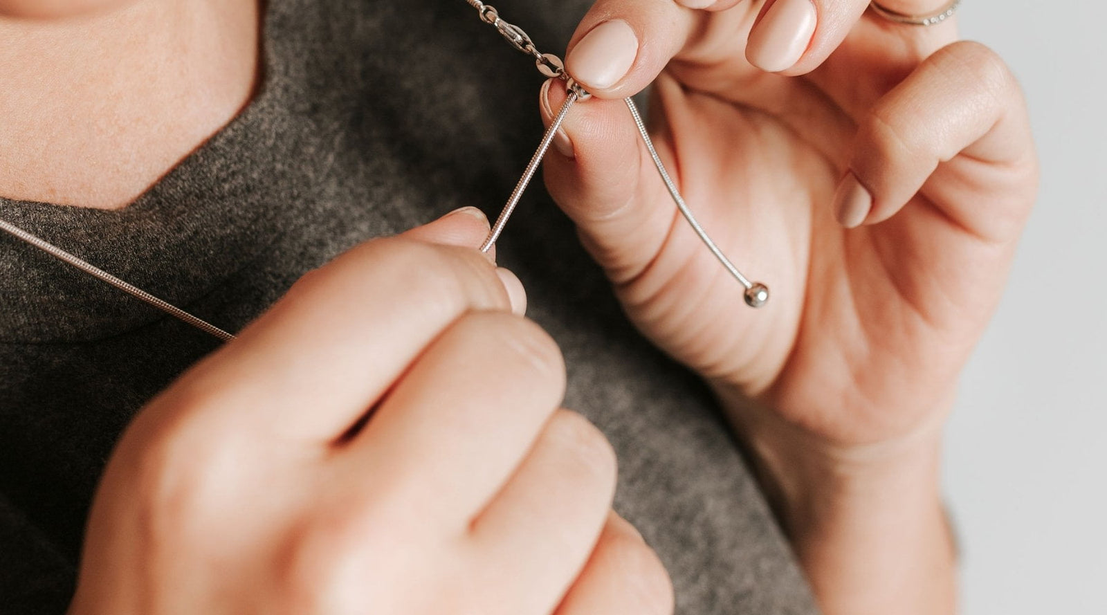 Italian Luna Bead Adjustable Chain