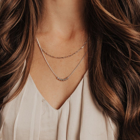 How to Style a Sterling Silver Chain
