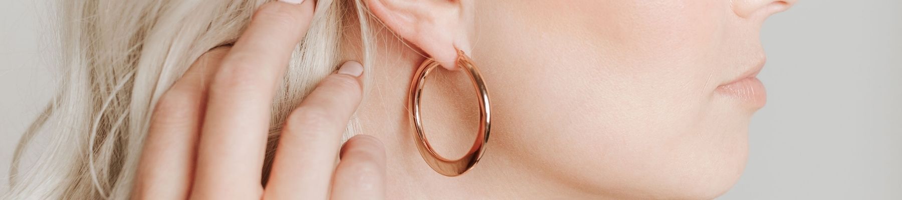 Roma Sterling Silver Hoop Earrings
