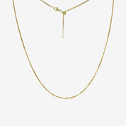 20"Bella Adjustable Box Chain (Gold)