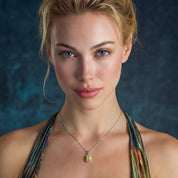 Golden Hour Halo Necklace