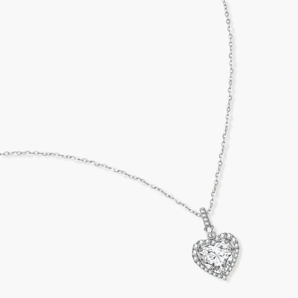 Heart of Light Moissanite Necklace