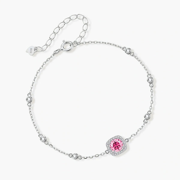 Blush Dreams Moissanite Bracelet