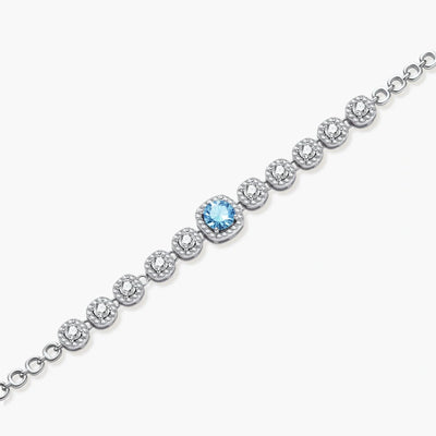 Azure Tennis Bracelet