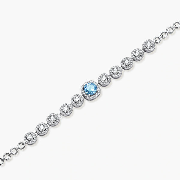 Azure Tennis Bracelet
