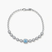 Azure Tennis Bracelet