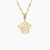 CZ Paw Charm (Gold)