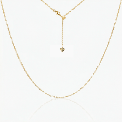 Cassie Cable Adjustable Chain 24" (Gold)