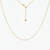Sterling Silver Cassie Cable Adjustable Chain 24" (Gold)