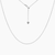 Sterling Silver Cassie Cable Adjustable Chain 24"