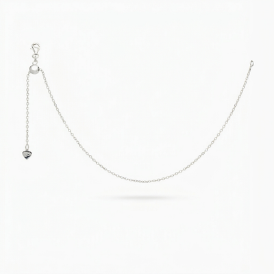 Cassie Cable Adjustable Extender 10" (Silver)