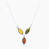 Multi-Color Amber Cluster Necklace