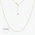 Cassie Cable Adjustable Chain 30" (Gold)