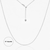 Cassie Cable Adjustable Chain 30" (Silver)