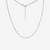 Bella Adjustable Box Chain 22" (Sterling Silver)