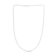 Dainty Sunburst Necklace (Silver)