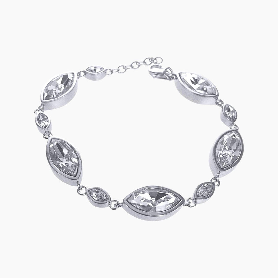 Crystal Collection Bracelets Color / Clear Marquise Swarovski Crystal Bracelet