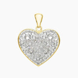 Crystal Collection Pendants Gold Swarovski Crystal Heart Pendant (Gold)